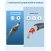 Starlink Mini Cable, 3-in-1 Starlink Mini Car Adapter with 16.4FT DC Power Cord, 12-48V Cigarette Lighter USB-C PD 40W and USB-A 35W Fast Charging Ports for Cars, SUVs, Trucks & RVs